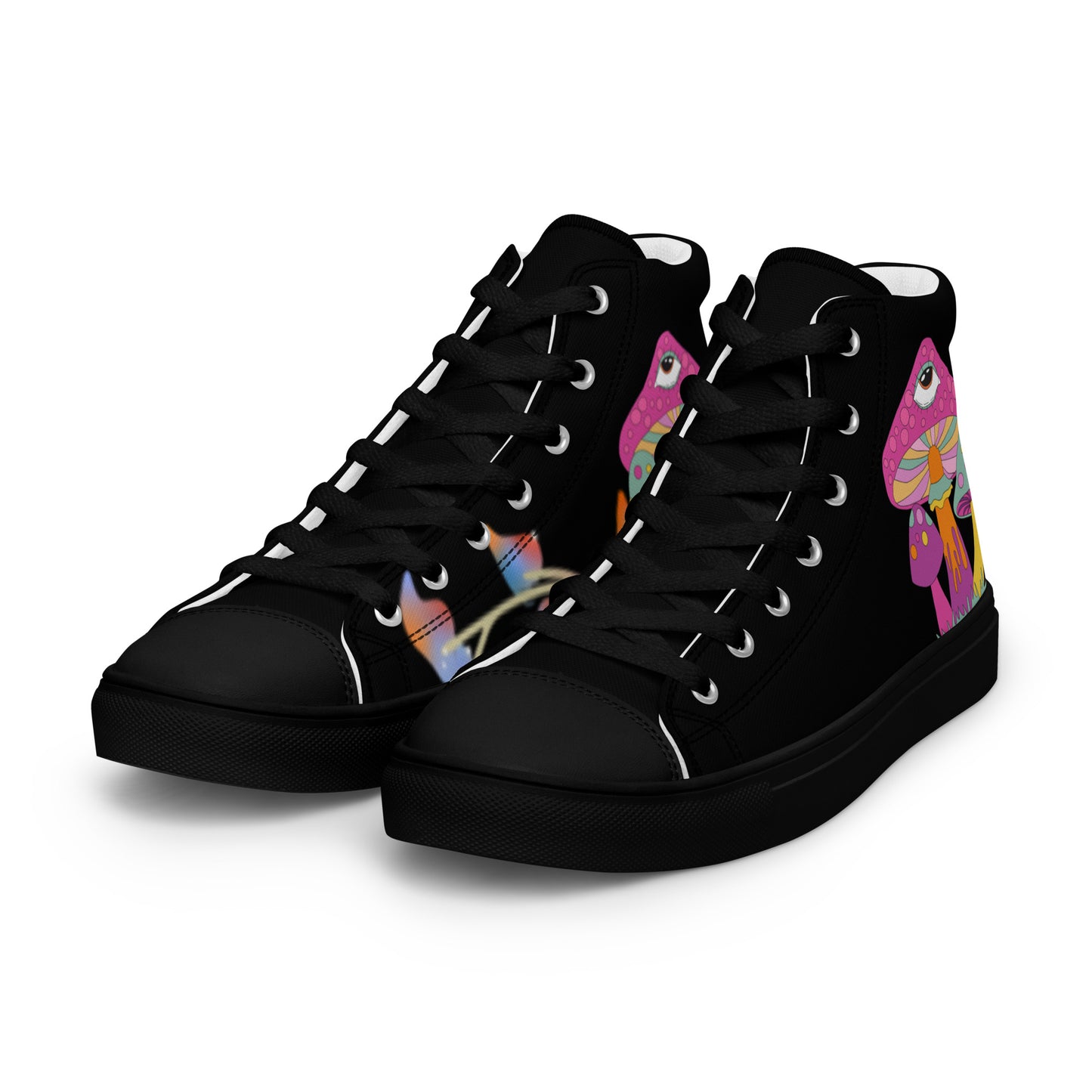 Women’s Shrooms High Top Canvas Shoes